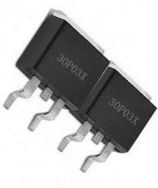 Enhancement Mode N Channel Transistor / Logic Mosfet Switch Surface Mount Package