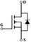 Enhancement Mode N Channel Mosfet Power Transistor Low Voltage 100V